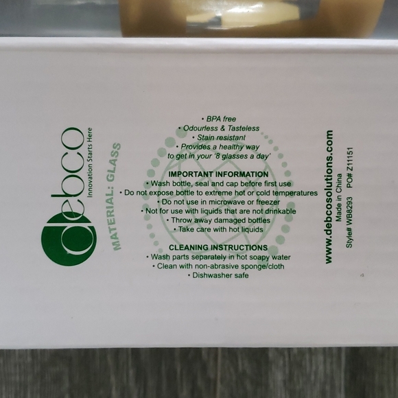 Iron Man VIP glass water bottle - Picture 3 of 3